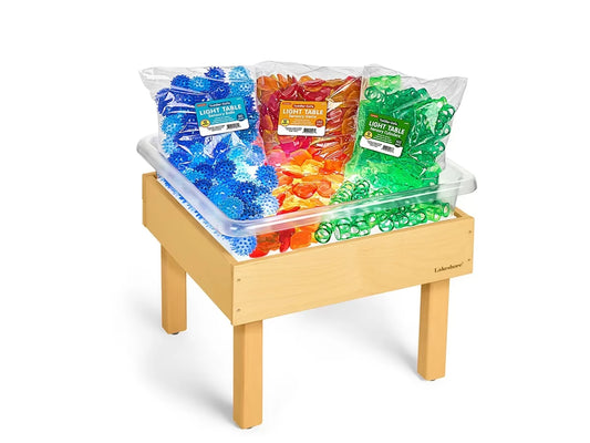 Toddler-Safe Light Table Sensory Bundle - US 7541