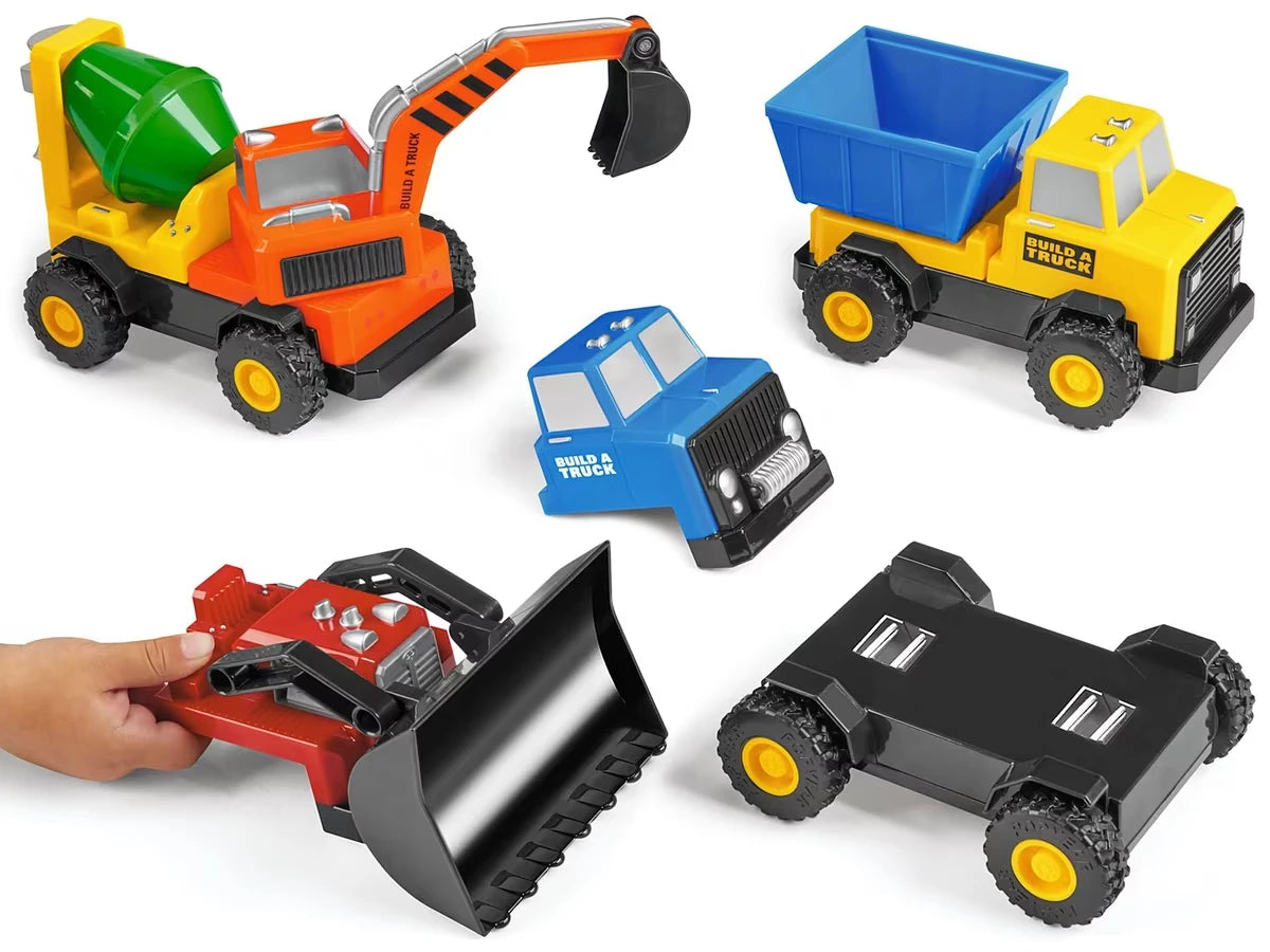 Build-A-Truck Magnetic Construction Vehicles - US 2661