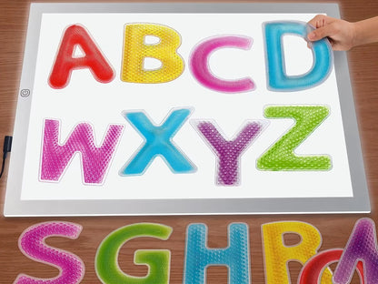 Tactile Liquid Letters - US 7245