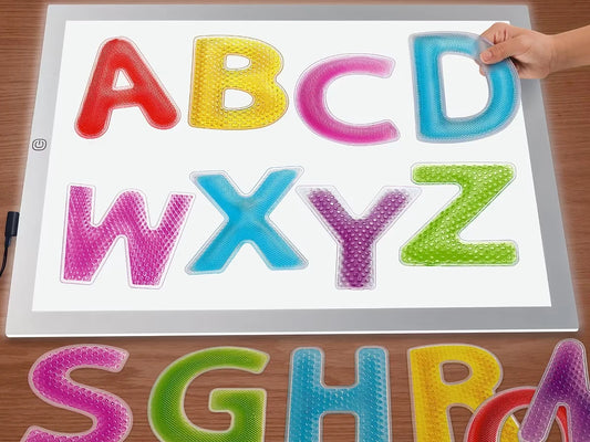 Tactile Liquid Letters - US 7245