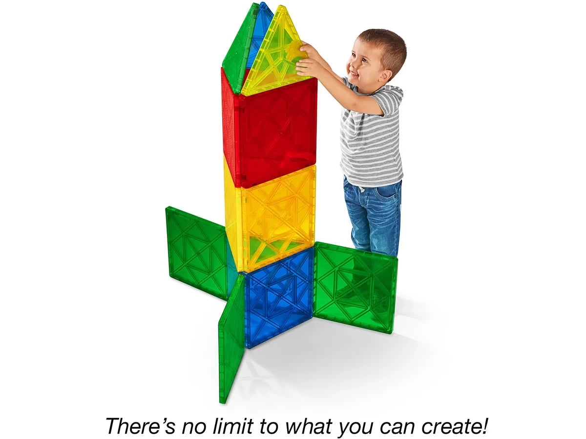 Jumbo Magnetic Building Tiles - US 6735