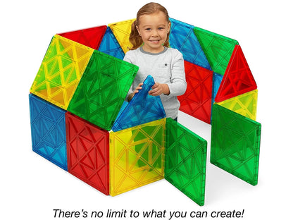 Jumbo Magnetic Building Tiles - US 6735