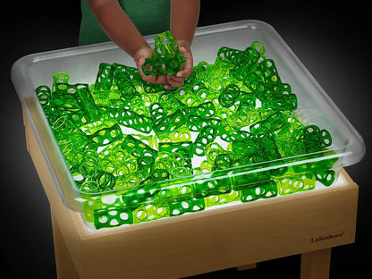 Toddler-Safe Light Table Sensory Cylinders - US 6061