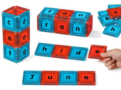 Double-Sided Magnetic Phonics Tiles - US 7044