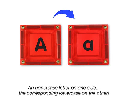Double-Sided Magnetic Phonics Tiles - US 7044