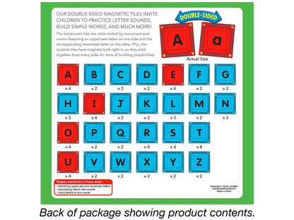 Double-Sided Magnetic Phonics Tiles - US 7044