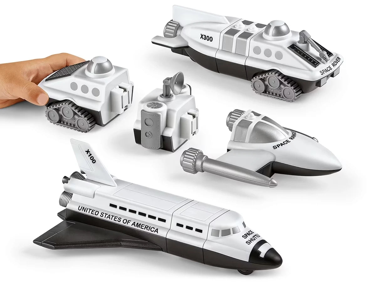 Mix & Match Magnetic Space Vehicles - US 8362