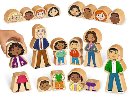 Mix & Match Magnetic Families - US 6383