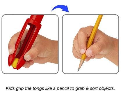 Fine Motor Tweezer Tongs -  Set of 4 - US 9757