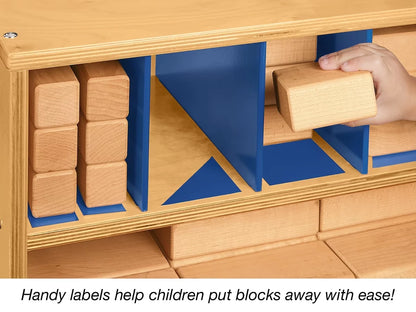 Unit Block Storage Cabinet - School Set - US 2178