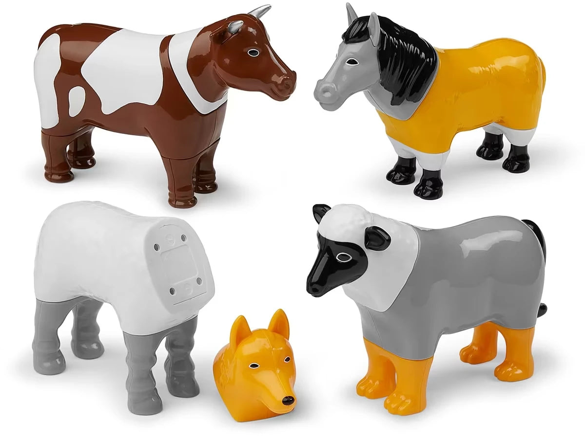 Mix & Match Magnetic Farm Animals - US 5780