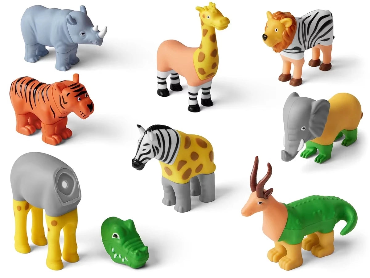 Mix & Match Mini Magnetic Wild Animals - US 3748
