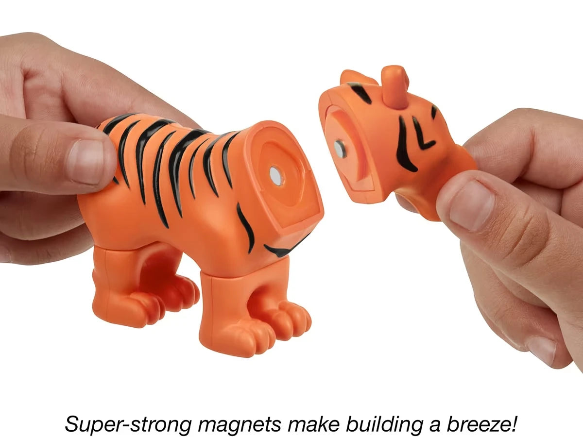 Mix & Match Mini Magnetic Wild Animals - US 3748