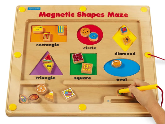 Magnetic Shapes Maze - US 7518