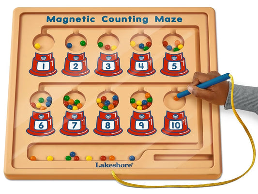 Magnetic Counting Maze - US 7495