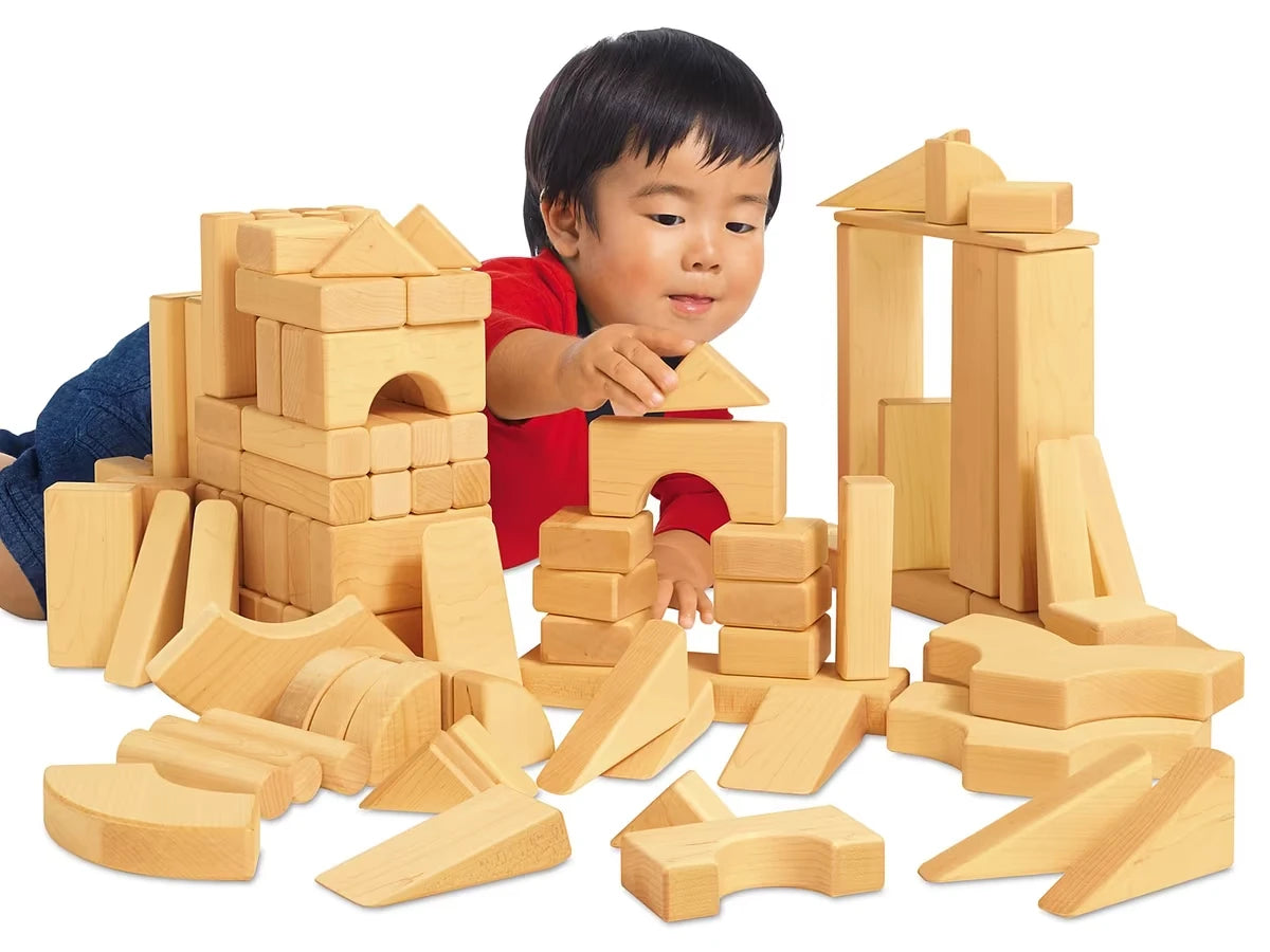 Toddler Hardwood Unit Blocks - US 7559