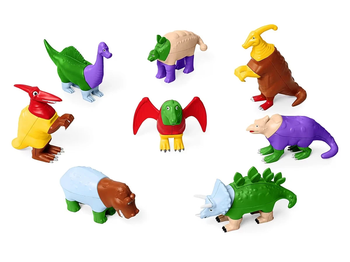 Mix & Match Mini Magnetic Dinosaurs - US 3558