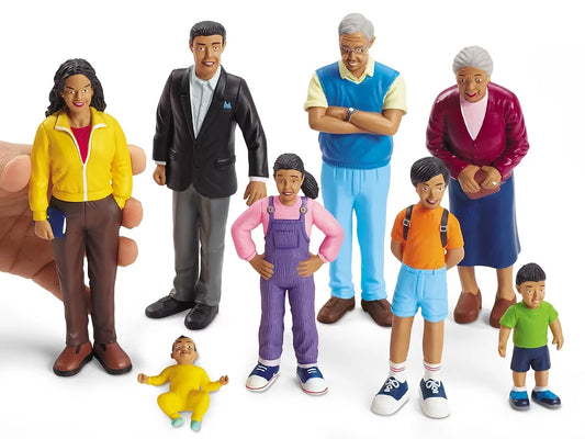 Lakeshore Block Play People - Hispanic Family - US 6111