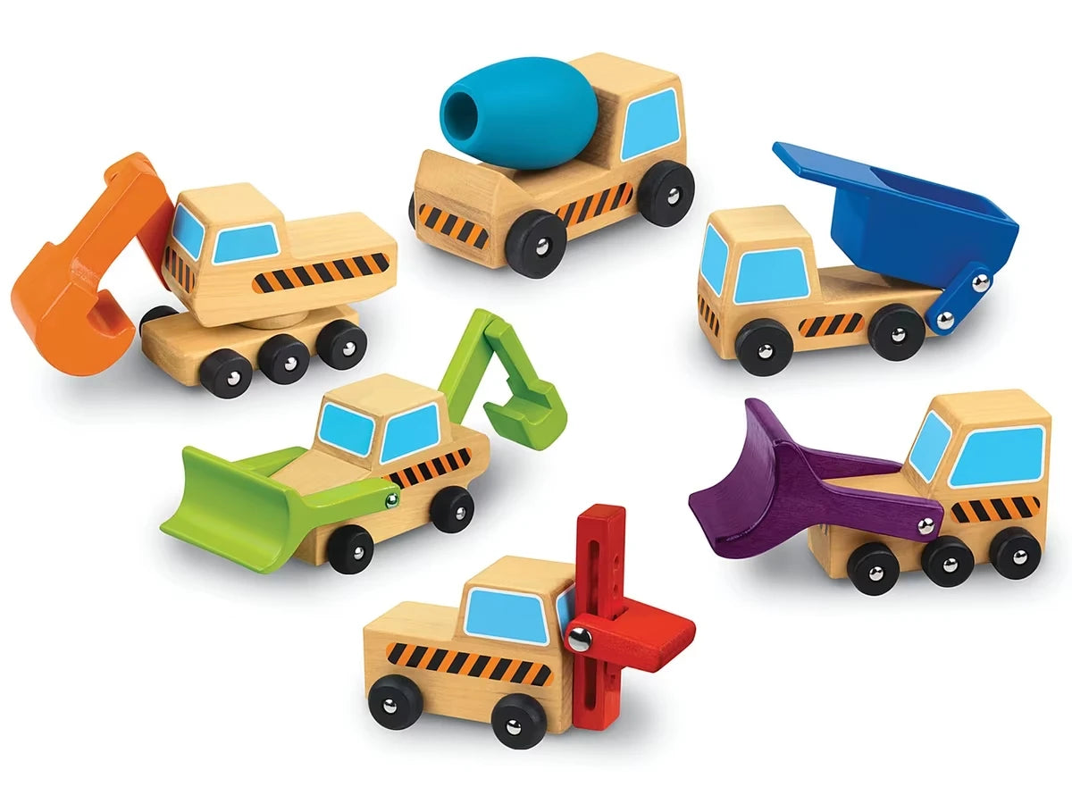 Hardwood Construction Vehicles - US 7357