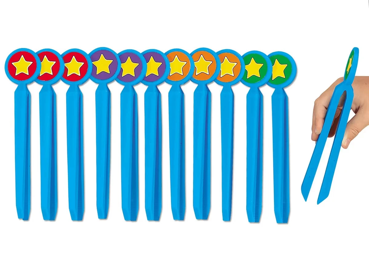 Easy-Grip Safety Tweezers - Set of 12 - US 7516