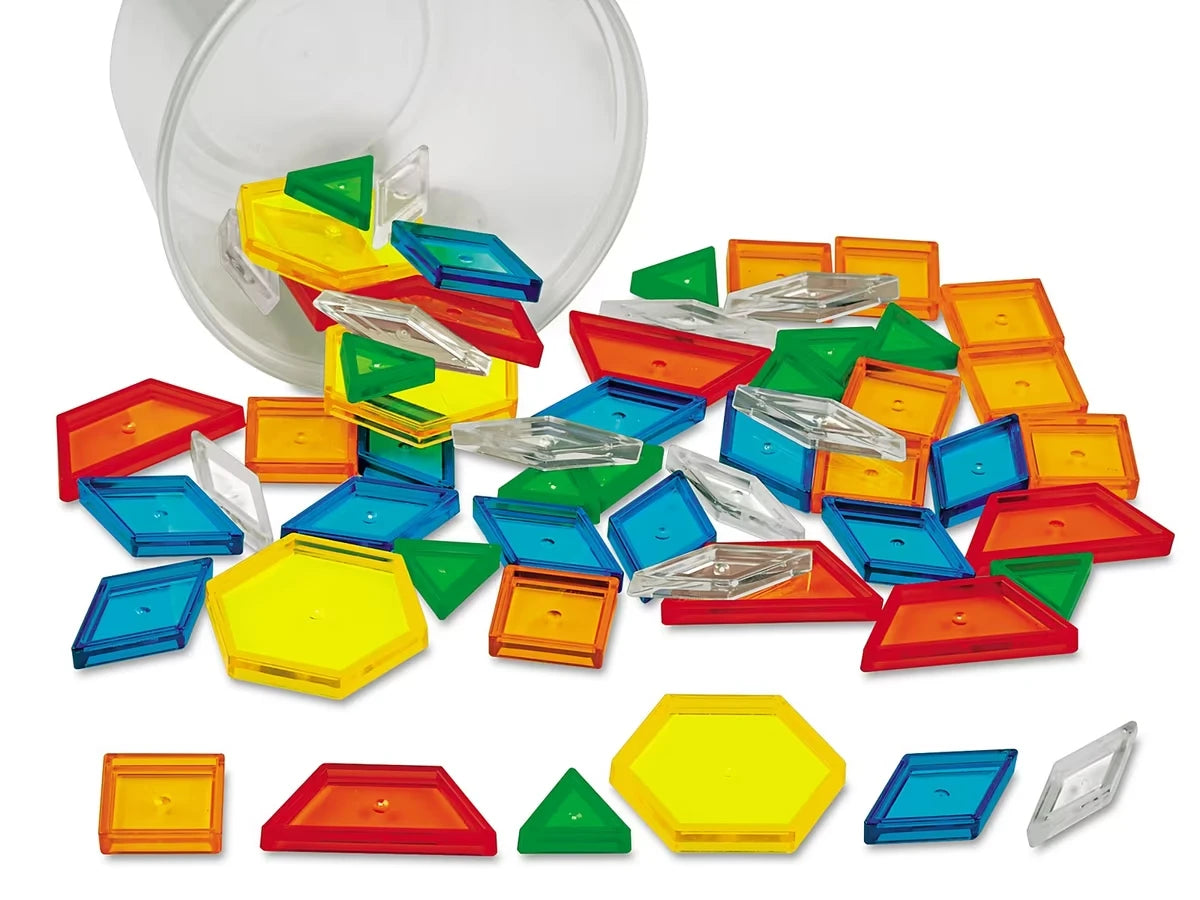 Translucent Pattern Blocks - US 3627