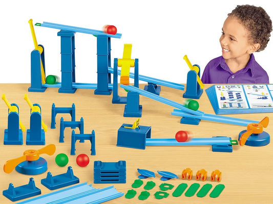 Create-A-Chain Reaction STEM Kit - Pre K-Gr. 2 - Master Set - US 2534