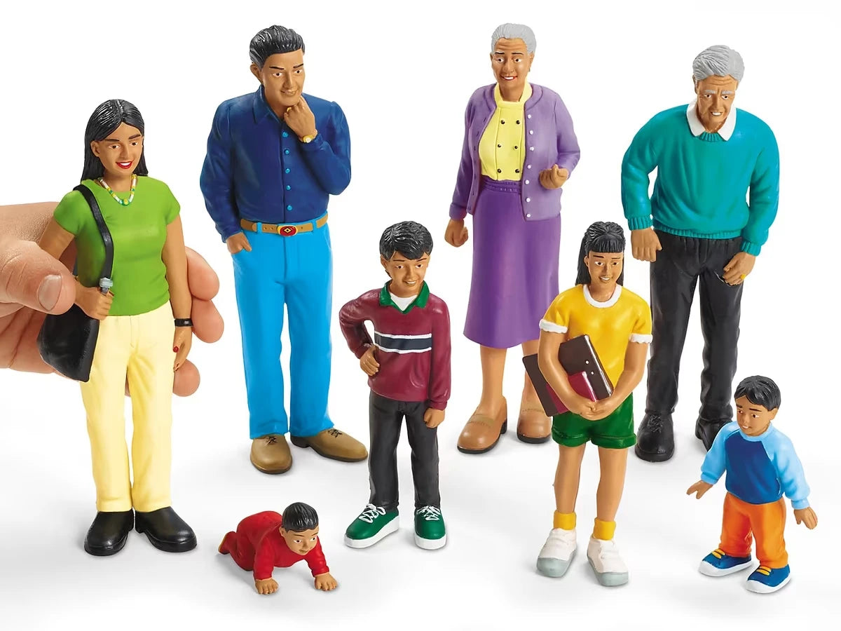 Lakeshore Block Play People - Native American Family - US 7727