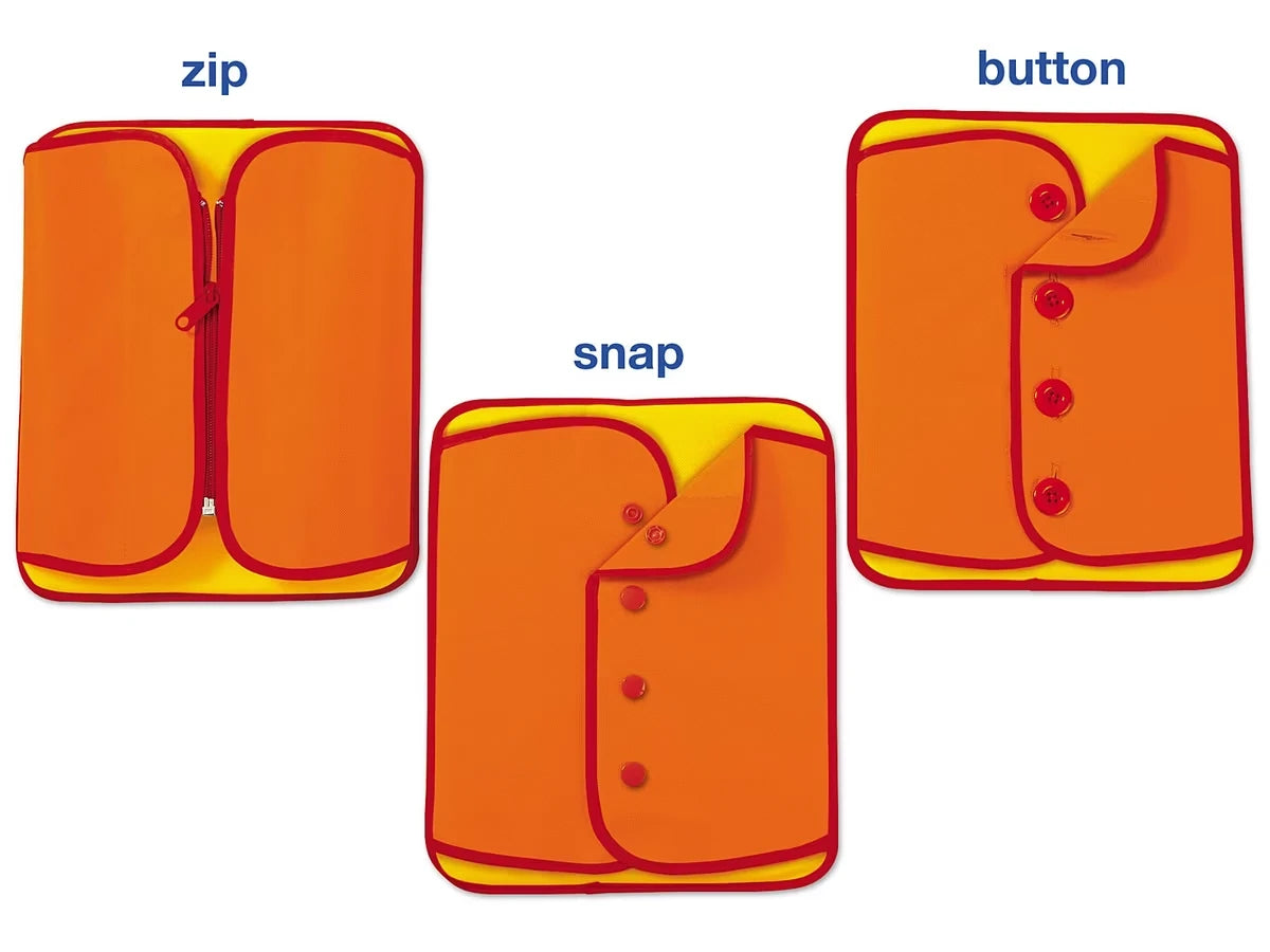Zip, Snap & Button Dressing Frames - US 8269