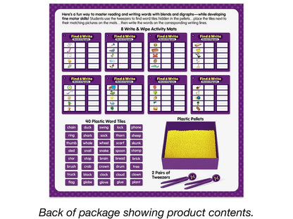 Find & Write Blends & Digraphs Activity Center - US 1827