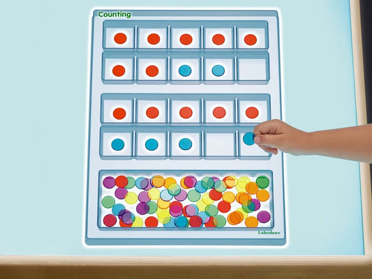 Light Table Counting Tray - US 3235