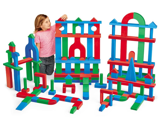 Classroom Soft Unit Blocks -  Builder Set - US 9492