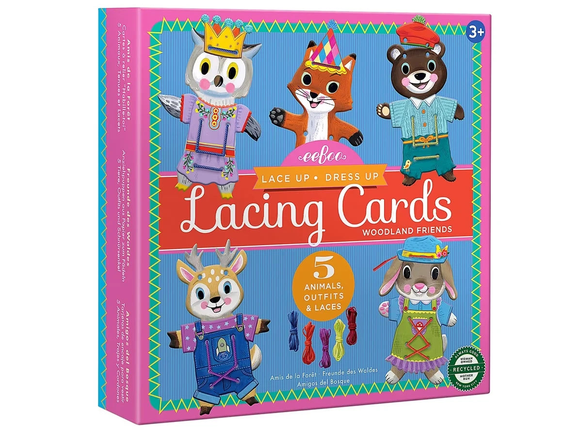 Woodland Friends Lacing Cards - US 9429