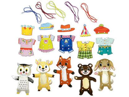 Woodland Friends Lacing Cards - US 9429