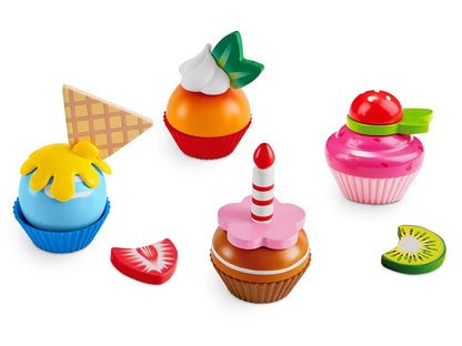 Create-A-Cupcake Wooden Playset - US 8477