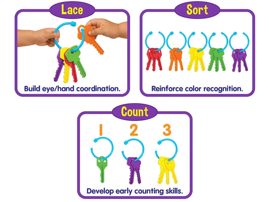 Toddler Lacing Keys - US 3138