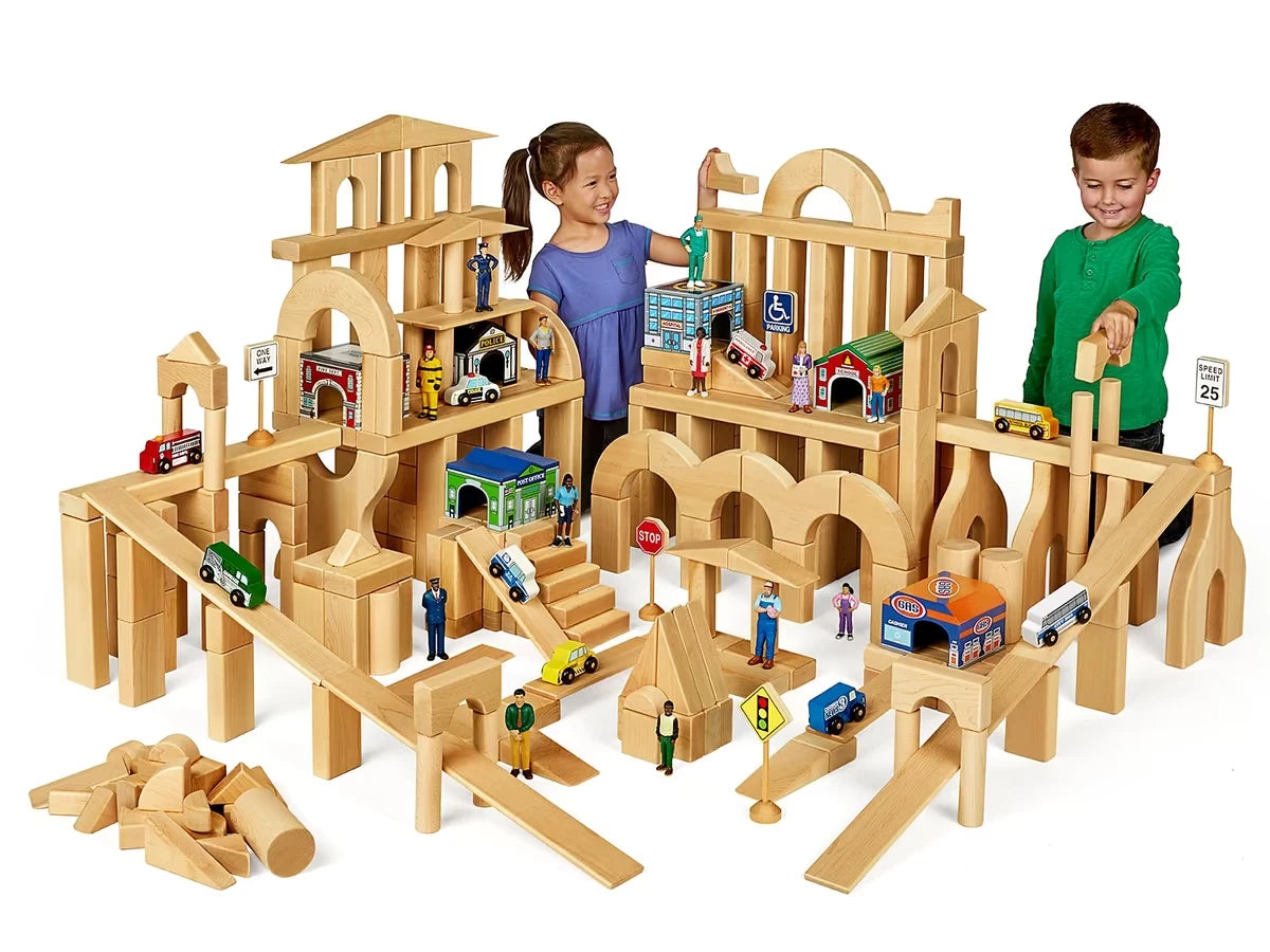 Classroom Hardwood Unit Blocks - Universal Set - US 3126