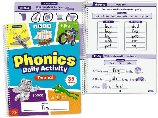 Phonics Daily Activity Journal - US 8819