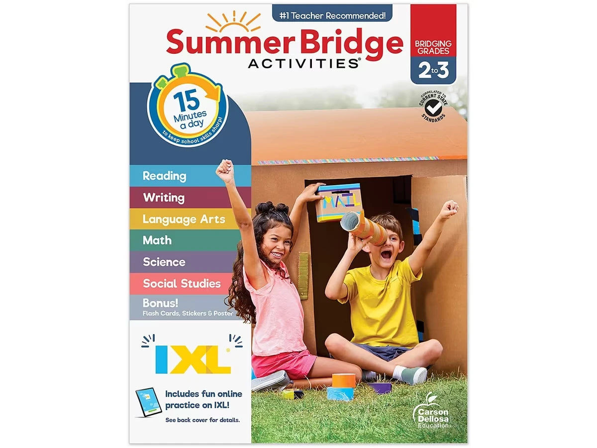 Summer Bridge Activities Workbook - Gr. 2-3 - US 8391