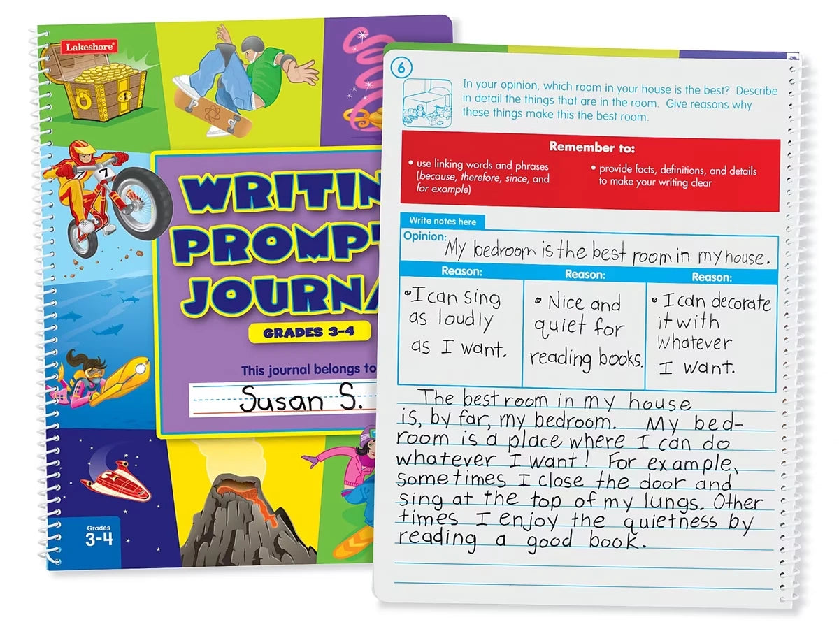 Writing Prompts Journal - Gr. 3-4 - US 2972