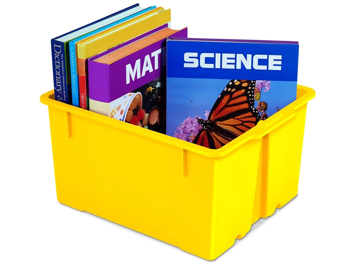 Neon Heavy-Duty Book Bins - US 7241