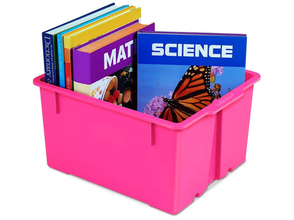 Neon Heavy-Duty Book Bins - US 7241