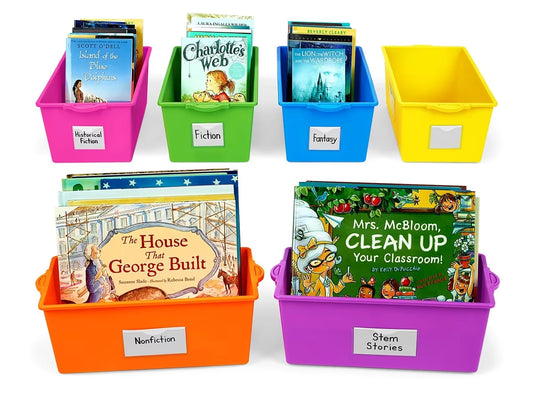 Neon Help-Yourself Book Bins - US 2427