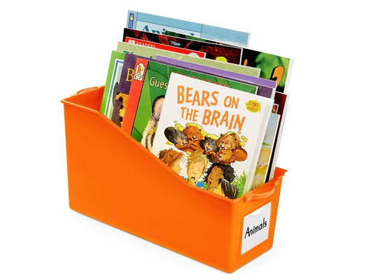 Neon Connect & Store Book Bins - US 7736