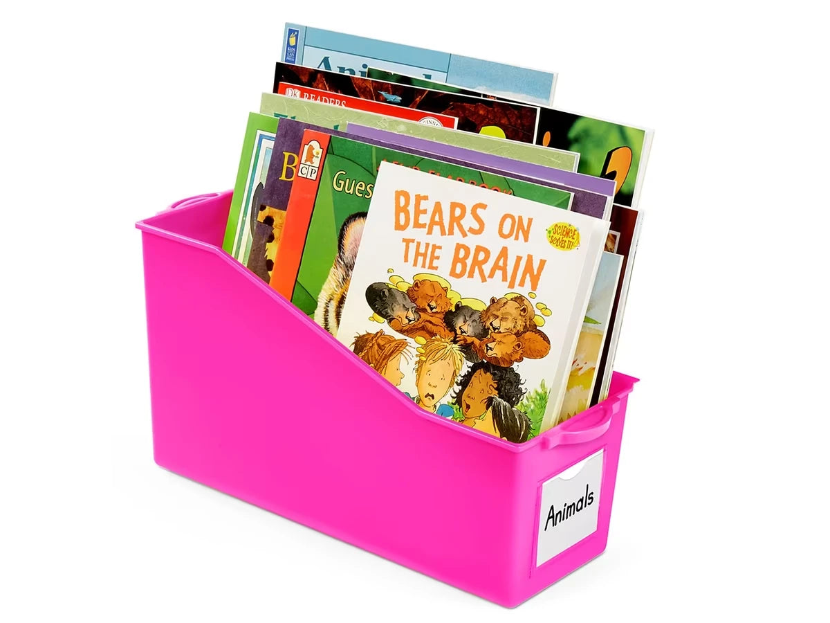 Neon Connect & Store Book Bins - US 7736