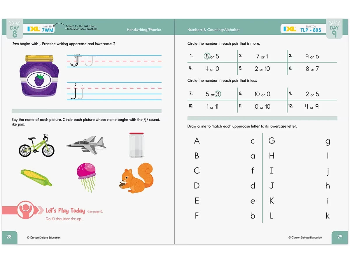 Summer Bridge Activities Workbook - K-Gr. 1 - US 9862