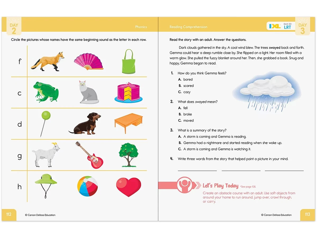 Summer Bridge Activities Workbook - K-Gr. 1 - US 9862