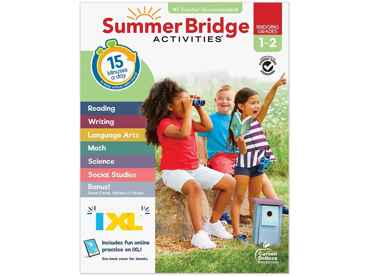 Summer Bridge Activities Workbook - Gr. 1-2 - US 7854
