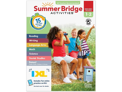 Summer Bridge Activities Workbook - Gr. 1-2 - US 7854