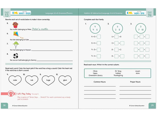 Summer Bridge Activities Workbook - Gr. 1-2 - US 7854