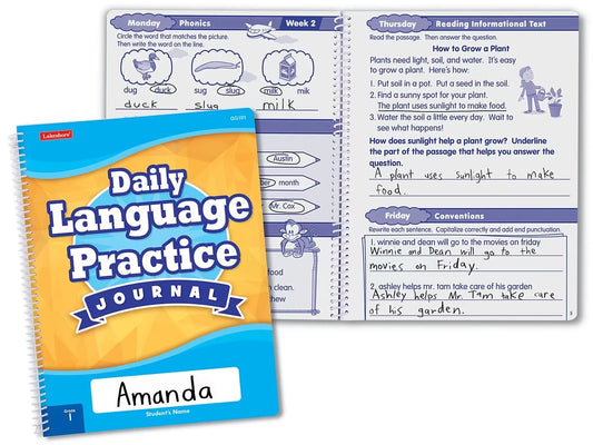 Daily Language Practice Journal - Gr. 1 - US 9056